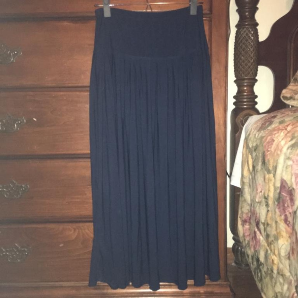 Junee Navy Long Skirt